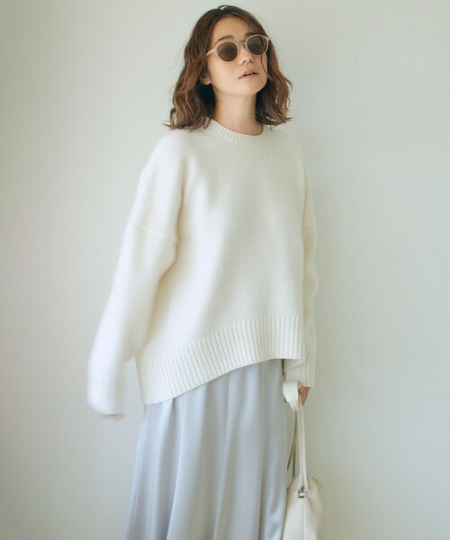 23区（ニジュウサンク）の「【ONWARD MAG】ウールカシミヤブレンド