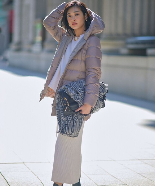 川上桃子×23区コラボ ウールカシミヤブレンドバルキー エディターズ ニット