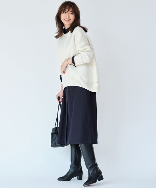 23区（ニジュウサンク）の「【ONWARD MAG】ウールカシミヤブレンド