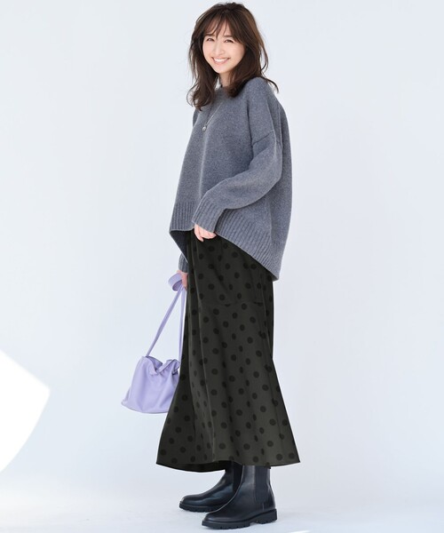 23区（ニジュウサンク）の「【ONWARD MAG】ウールカシミヤブレンド