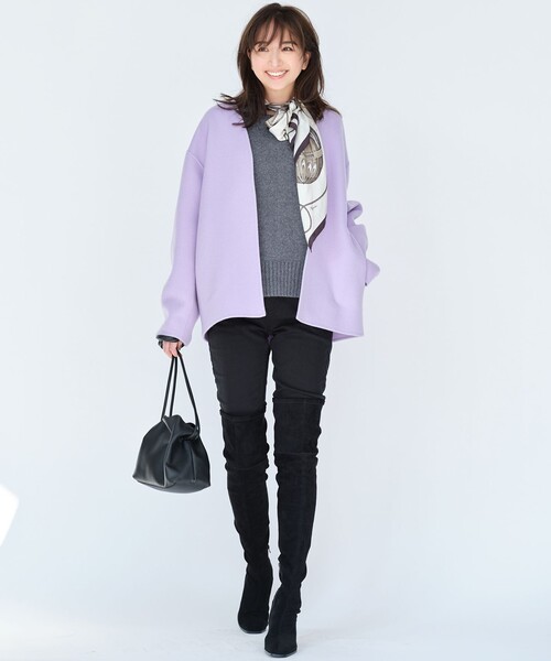 23区（ニジュウサンク）の「【ONWARD MAG】ウールカシミヤブレンド