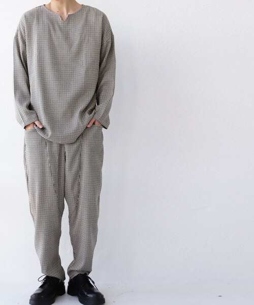 antiqua（アンティカ）の「サルエルパンツ（その他パンツ・メンズ・ベージュ・LXL）」の6枚目の写真