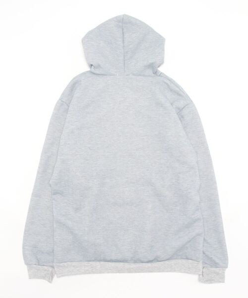 DIAVEL(ディアベル)の「MENTロゴプリントパーカー(パーカー・レディース・グリーン/グレー・M)」の11枚目の写真