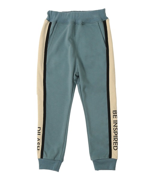 DILASH（ディラッシュ）の「サイドラインロゴスウェットパンツ（スウェットパンツ・キッズ・ブラック/グレー/ライトグリーン・110/140/100/130/120/90/80）」の3枚目の写真