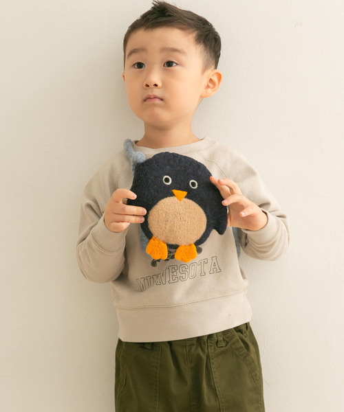 URBAN RESEARCH DOORS（アーバンリサーチドアーズ）の「アニマルポシェット(KIDS)（ショルダーバッグ・キッズ・ブルー系その他/ホワイト系その他・ONE）」の2枚目の写真