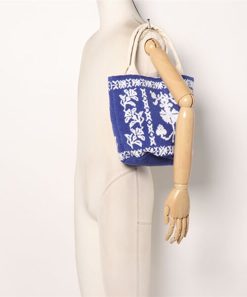 チャイハネ（チャイハネ）の「【チャイハネ】相良刺繍 ラピバッグ（トートバッグ・レディース・パープル/ブラウン/ブルー/グリーン/オレンジ・FREE）」の9枚目の写真