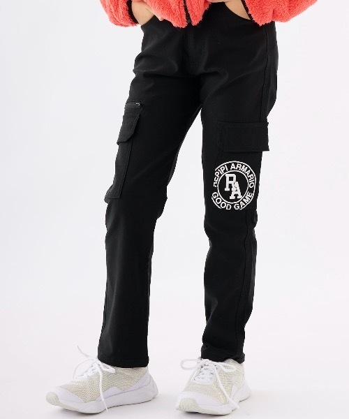 repipi armario（レピピ アルマリオ）の「【repipi armario / レピピアルマリオ】キッズカーゴパンツ（カーゴパンツ・キッズ・ブラック/グリーン/ベージュ・170/140/160/150）」の2枚目の写真