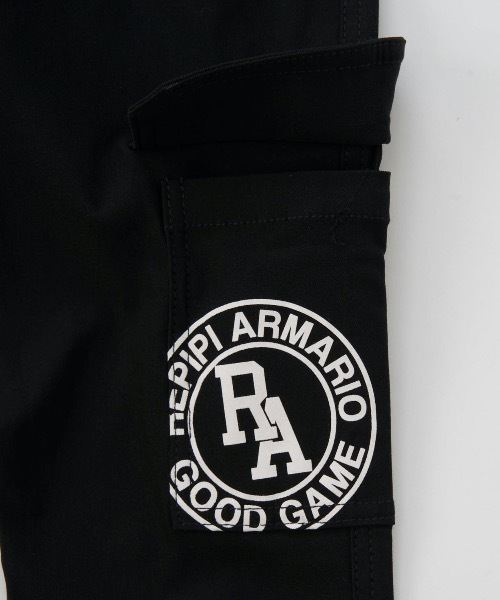 repipi armario（レピピ アルマリオ）の「【repipi armario / レピピアルマリオ】キッズカーゴパンツ（カーゴパンツ・キッズ・ブラック/グリーン/ベージュ・170/140/160/150）」の11枚目の写真