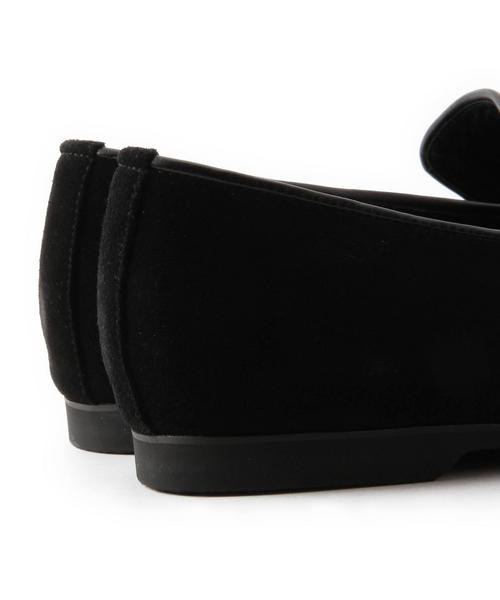 BEAUTY&YOUTH UNITED ARROWS(ビューティーアンドユースユナイテッドアローズ)の「BY スエード プレーントゥー スリッポン:◆(その他シューズ・メンズ・ブラック/ベージュ/ネイビー・26cm(1)/28cm(3)/25cm(0)/27cm(2))」の6枚目の写真