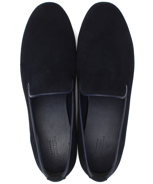 BEAUTY&YOUTH UNITED ARROWS(ビューティーアンドユースユナイテッドアローズ)の「BY スエード プレーントゥー スリッポン:◆(その他シューズ・メンズ・ブラック/ベージュ/ネイビー・26cm(1)/28cm(3)/25cm(0)/27cm(2))」の9枚目の写真