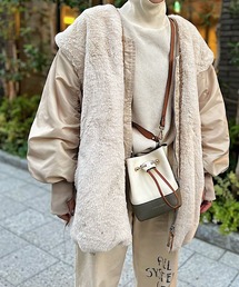 INTERPLAY | 【INTERPLAY x MAIKO】MA-1 ボリュームスリーブ 2way コート(MA-1)