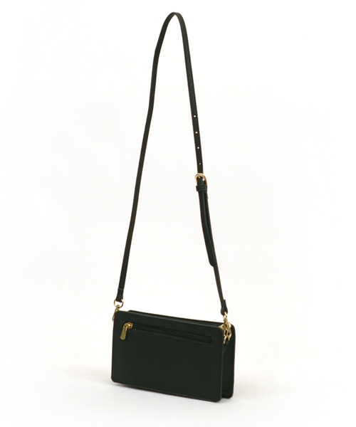 cache cache（カシュ カシュ）の「カシュカシュ cachecache / ベルトフラップウォレットショルダー（ショルダーバッグ・レディース・ベージュ系その他/ブラック/アイボリー/サックスブルー/マスタード・FREE）」の20枚目の写真