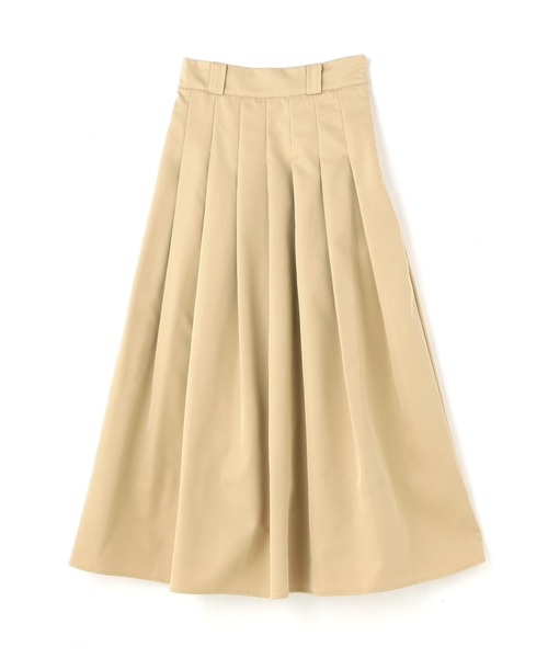 N.（N. Natural Beauty Basic）（エヌエヌナチュラルビューティーベーシック）の「◆タックウエストフレアスカート（スカート・レディース・ベージュ/スミクロ・MEDIUM）」の19枚目の写真