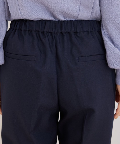 Jayro（ジャイロ）の「センタープレス1タックテーパードパンツ（スラックス・レディース・ネイビー/ピンク系その他2/ライトグレー/イエロー系その他・M）」の21枚目の写真