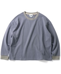 8.0oz リップルボーダーロンTEE
