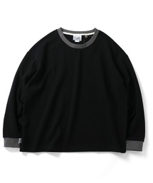 8.0oz リップルボーダーロンTEE