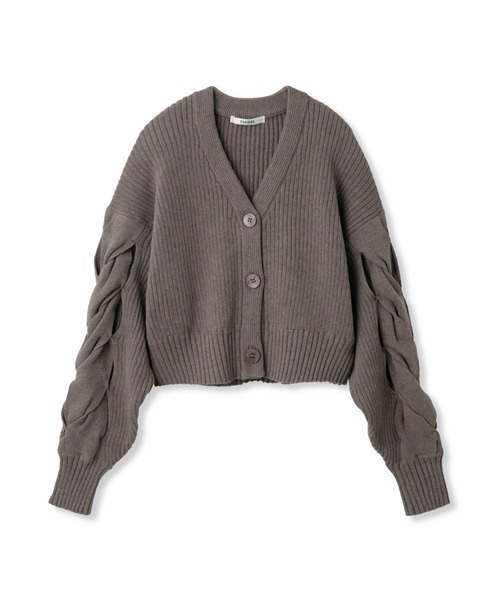 SNIDEL  ニットカーディガン＆ワンピース【Milky】 ケーブル SNIDEL HOME ニットカーディガン＆ワンピース【Milky】 ケーブル