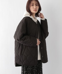 撥水キルティングブルゾン/164169