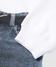 新品未使用タグ付きTrompe l'oeil Sweatshirts サイズ3 Wizzard ウィザード / ASYMMETRIC ZIP HOODIE アシンメトリック