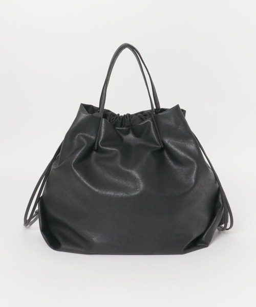 RODE SKO（ロデスコ）の「ウォッシャブル2WAYトートバッグ（トートバッグ・レディース・ブラック/ブラウン系その他/アイボリー・ONE）」の7枚目の写真