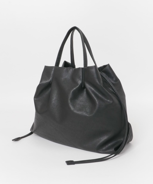 RODE SKO（ロデスコ）の「ウォッシャブル2WAYトートバッグ（トートバッグ・レディース・ブラック/ブラウン系その他/アイボリー・ONE）」の8枚目の写真