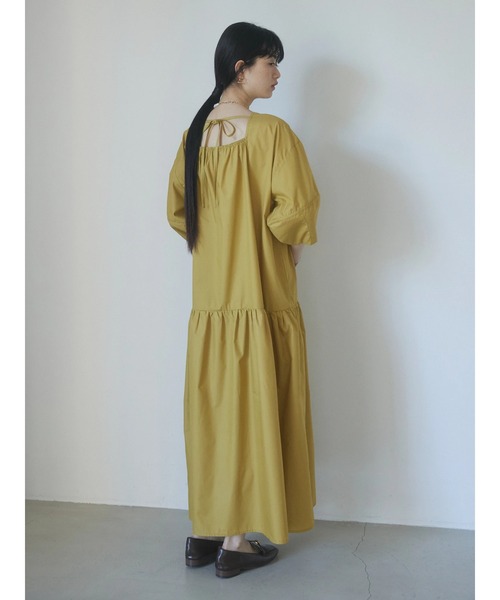 armonia（アルモニーア）の「a.ボリューム切り替えワンピース（ワンピース・レディース・ブラック/イエロー/カーキ・FREE）」の20枚目の写真