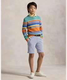 POLO RALPH LAUREN CHILDRENSWEAR（ポロ ラルフ ローレン チルドレンズウェア）の「ストレッチ コットン シアサッカー ショートパンツ（その他パンツ・キッズ）」