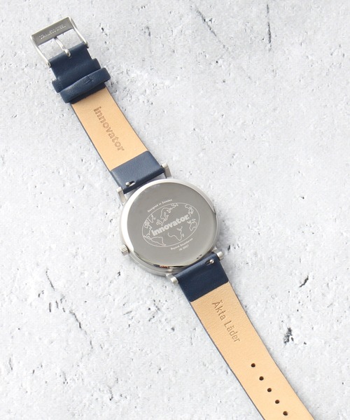 innovator（イノベーター）の「【innovator/イノベーター】ENKEL ラウンド型 腕時計【セット販売】/レザー（アナログ腕時計・メンズ・ブラウン/ネイビー/ブラック・FREE）」の19枚目の写真