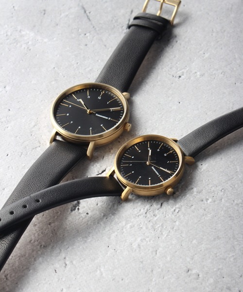 innovator（イノベーター）の「【innovator/イノベーター】ENKEL ラウンド型 腕時計【セット販売】/レザー（アナログ腕時計・メンズ・ブラウン/ネイビー/ブラック・FREE）」の4枚目の写真