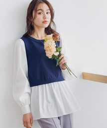 【WEB&一部店舗限定】ベストドッキングチュニック 193988