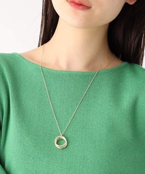 OPAQUE.CLIP(オペークドットクリップ)の「◆ビジューリングネックレス(ネックレス・レディース・ゴールド/シルバー・00)」の6枚目の写真