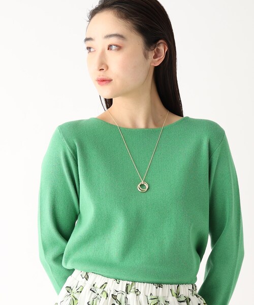 OPAQUE.CLIP(オペークドットクリップ)の「◆ビジューリングネックレス(ネックレス・レディース・ゴールド/シルバー・00)」の3枚目の写真