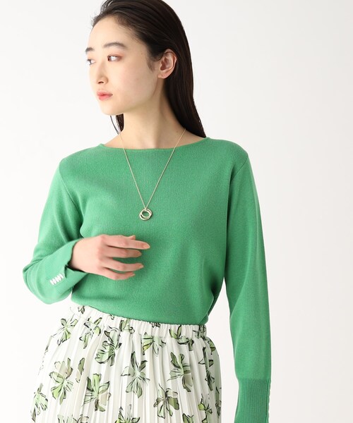 OPAQUE.CLIP(オペークドットクリップ)の「◆ビジューリングネックレス(ネックレス・レディース・ゴールド/シルバー・00)」の8枚目の写真