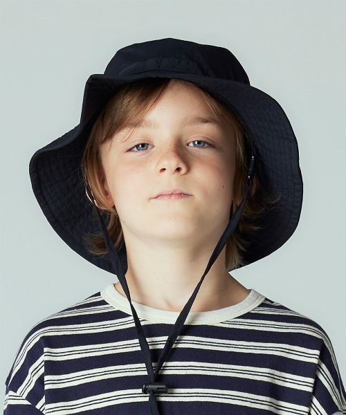 Smoothy(スムージー)の「Smoothy Safari Hat / スムージー サファリハット(ハット・キッズ・オレンジ/ブラック/グレー・FREE)」の5枚目の写真