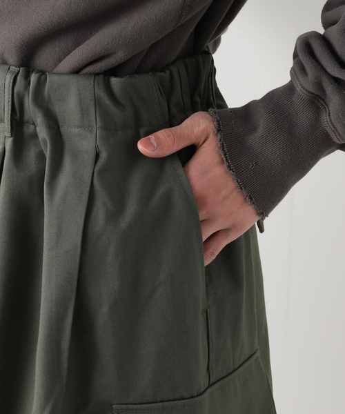 is-ness（イズネス）の「【is-ness / イズネス】BALLOON CARGO EZ PANTS（カーゴパンツ・メンズ・カーキ/ネイビー・FREE）」の15枚目の写真