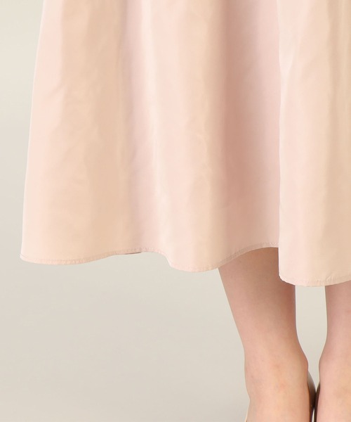 LAISSE PASSE（レッセパッセ）の「タフタフレアースカート（スカート・レディース・キナリ/ライトピンク/ネイビー・SMALL/MEDIUM）」の14枚目の写真