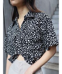 ツイストショートシャツ