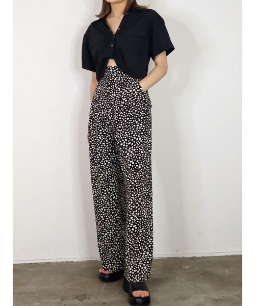 EMODA（エモダ）の「ツイストショートシャツ（シャツ/ブラウス・レディース・ブラック/ベージュ/その他/その他1・FREE）」の10枚目の写真