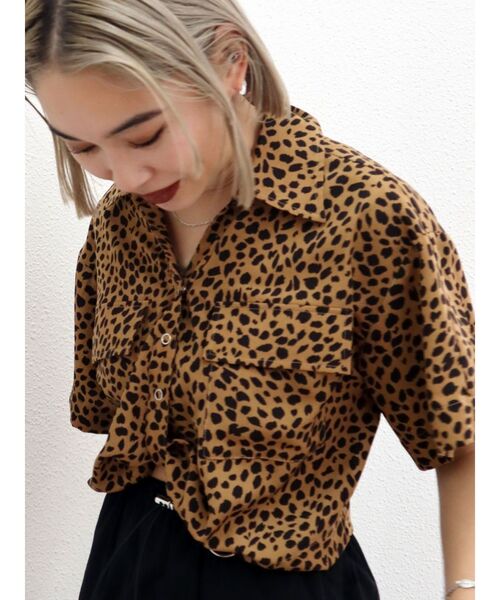 EMODA（エモダ）の「ツイストショートシャツ（シャツ/ブラウス・レディース・ブラック/ベージュ/その他/その他1・FREE）」の18枚目の写真