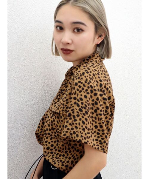 EMODA（エモダ）の「ツイストショートシャツ（シャツ/ブラウス・レディース・ブラック/ベージュ/その他/その他1・FREE）」の19枚目の写真