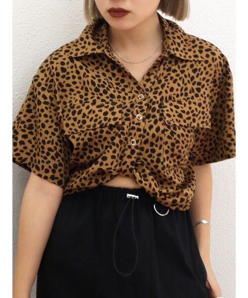 EMODA（エモダ）の「ツイストショートシャツ（シャツ/ブラウス・レディース・ブラック/ベージュ/その他/その他1・FREE）」の21枚目の写真