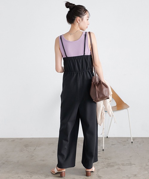 GeeRA（ジーラ）の「ベアオールインワン（つなぎ/オールインワン・レディース・ブラック/グレー・LARGE/SMALL/MEDIUM）」の5枚目の写真