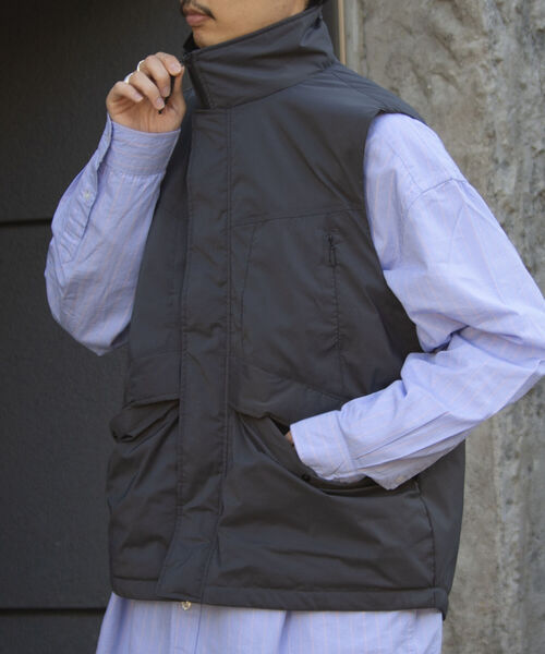 GLOSTER(グロスター)の「【GLOSTER/グロスター】モンスターベスト MILITARY ミリタリー パフベスト(ベスト・メンズ・ブラック/オフホワイト/チャコールグレー・S/M/L)」の16枚目の写真