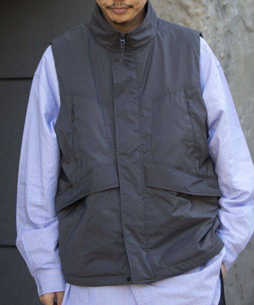 GLOSTER(グロスター)の「【GLOSTER/グロスター】モンスターベスト MILITARY ミリタリー パフベスト(ベスト・メンズ・ブラック/オフホワイト/チャコールグレー・S/M/L)」の19枚目の写真