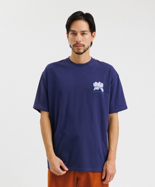 Saturdays NYC(サタデーズ ニューヨークシティ )の「Sz Snyc Relaxed Fit SS Tee(Tシャツ/カットソー・メンズ・ダークブラウン/ネイビー/オリーブ・S/XL/X-SMALL/M/L)」の1枚目の写真
