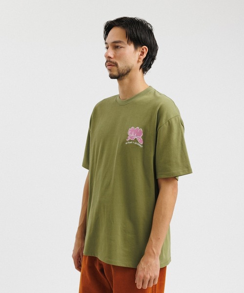 Saturdays NYC(サタデーズ ニューヨークシティ )の「Sz Snyc Relaxed Fit SS Tee(Tシャツ/カットソー・メンズ・ダークブラウン/ネイビー/オリーブ・S/XL/X-SMALL/M/L)」の14枚目の写真
