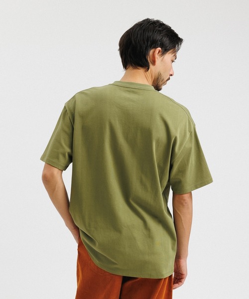 Saturdays NYC(サタデーズ ニューヨークシティ )の「Sz Snyc Relaxed Fit SS Tee(Tシャツ/カットソー・メンズ・ダークブラウン/ネイビー/オリーブ・S/XL/X-SMALL/M/L)」の12枚目の写真