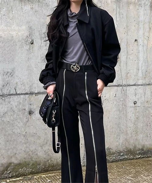 LA VORAGINE（ラ ヴォラジネ）の「デザイン バックル ベルト（ベルト・レディース・ブラック/ブラック系1・FREE）」の15枚目の写真