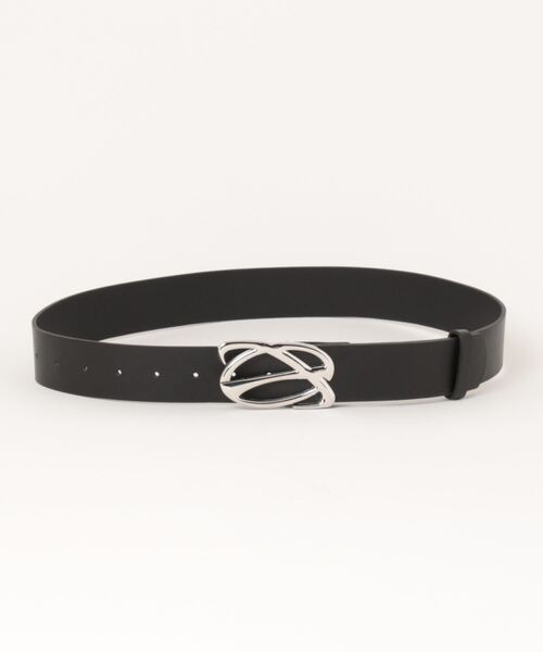 LA VORAGINE（ラ ヴォラジネ）の「デザイン バックル ベルト（ベルト・レディース・ブラック/ブラック系1・FREE）」の6枚目の写真
