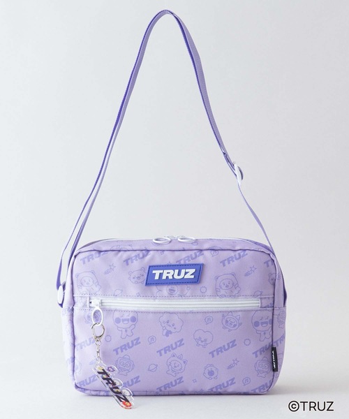 JEANS MATE(ジーンズメイト)の「【TRUZ/トゥルーズ】総柄 ショルダーバッグ(ショルダーバッグ・メンズ・パープル/ブラック・FREE)」の5枚目の写真